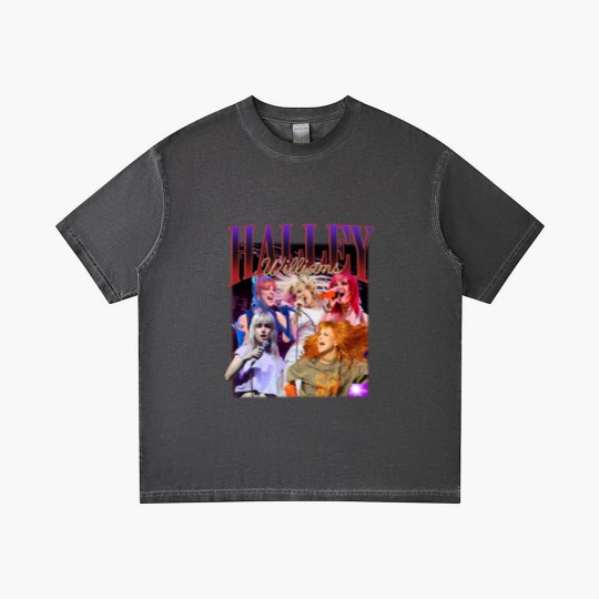 Discover Paramore Rock Band 2023 Vintage Gradient T Shirts, HAYLEY Williams Homage Gradient T Shirts