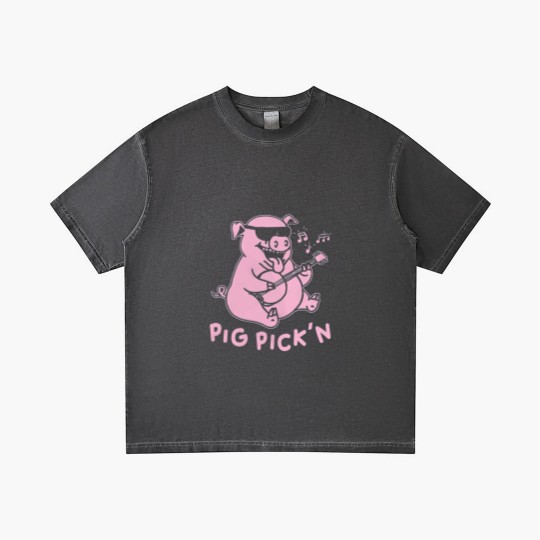 Discover Pig Playing Banjo Gradient T Shirts Bluegrass Gradient T Shirts Pig Pickin Gradient T Shirts BBQ Gradient T Shirts Gradient T Shirts