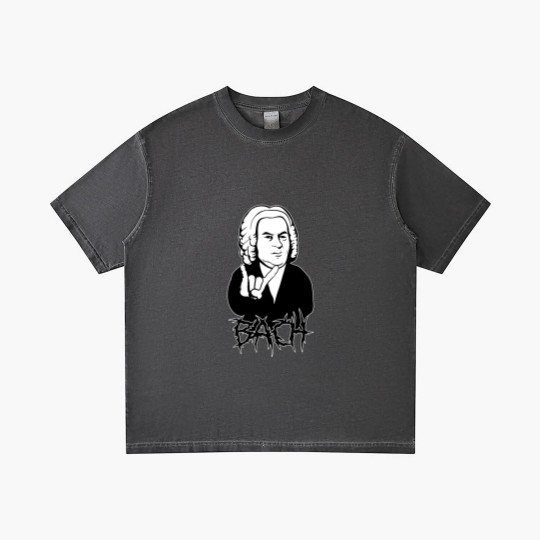 Discover Bach is Metal - Bach - Gradient T Shirts
