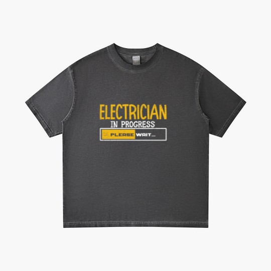 Discover Electrician Apprentice Loading Journeyman Gradient T Shirts