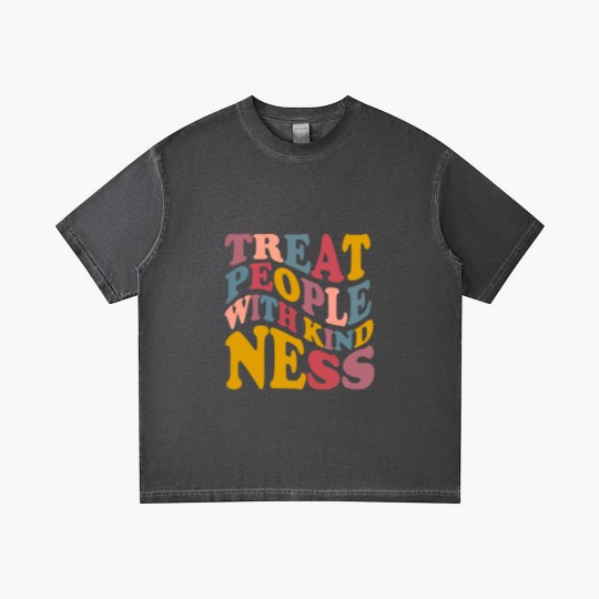 Discover Treat People With Kindness Gradient T Shirts
