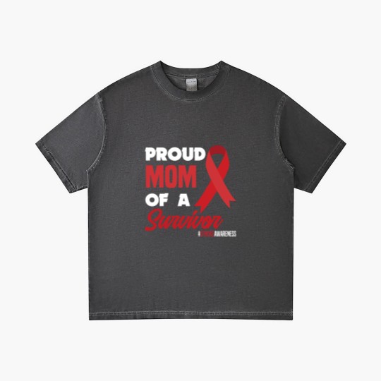 Discover Proud Mom Of A Survivor Stroke Awareness Gradient T Shirts