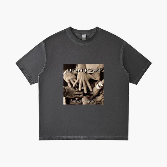 Discover bon jovi keep the faith Gradient T Shirts
