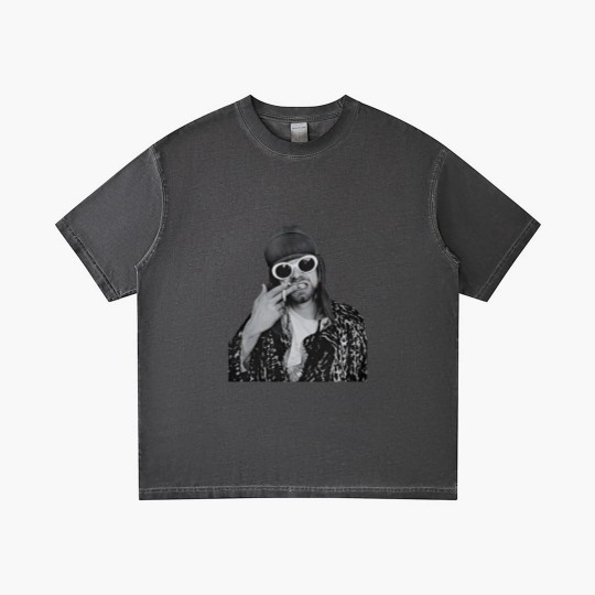 Discover Kurt Cobain Gradient T Shirts,  Art Gradient T Shirts, Kurt Cobain