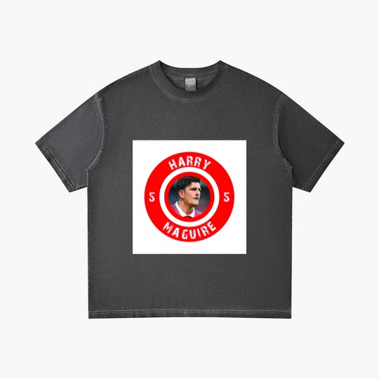 Discover Harry Maguire Throw Pillow Gradient T Shirts