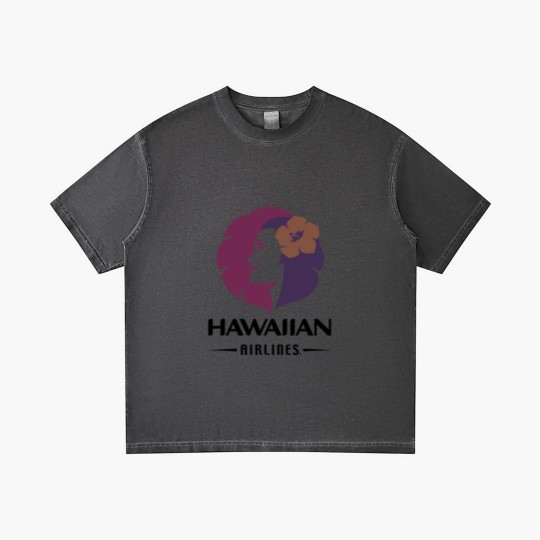 Discover Hawaiian Airlines Vintage Hawaii Camping Gradient T Shirts