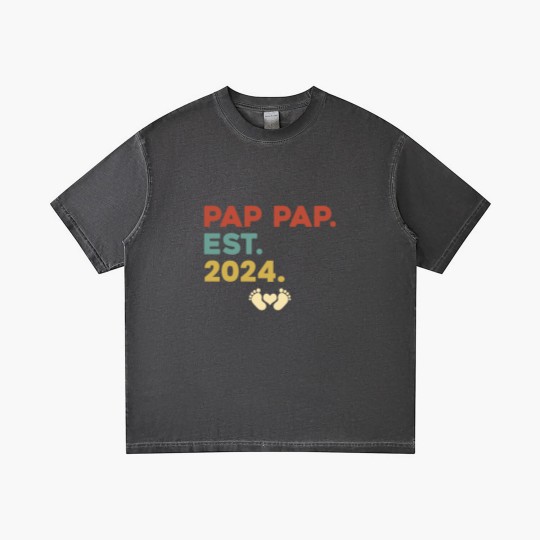 Discover Pap Pap Est 2023 Pap Pap To Be Established 2023 Gradient T Shirts