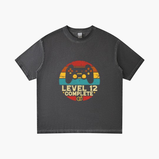 Discover 12Th Wedding Anniversary Level 12 Complete For Wif Gradient T Shirts