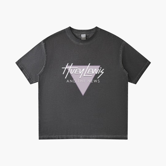Discover 80s Huey Lewis and the News 1984 Sports Tour Rock Gradient T Shirts
