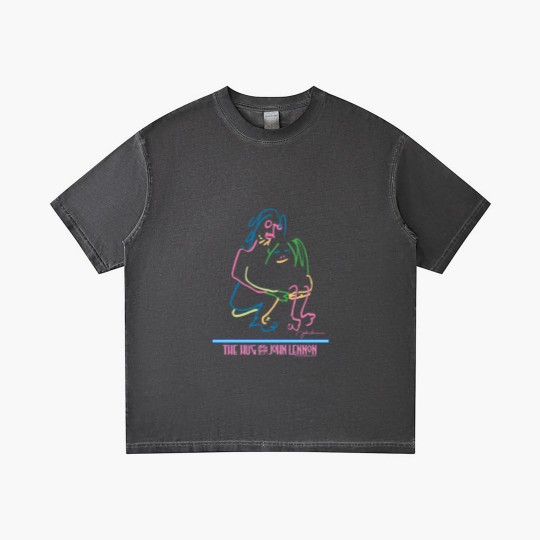 Discover Vintage J Lennon "The Hug" Gradient T Shirts