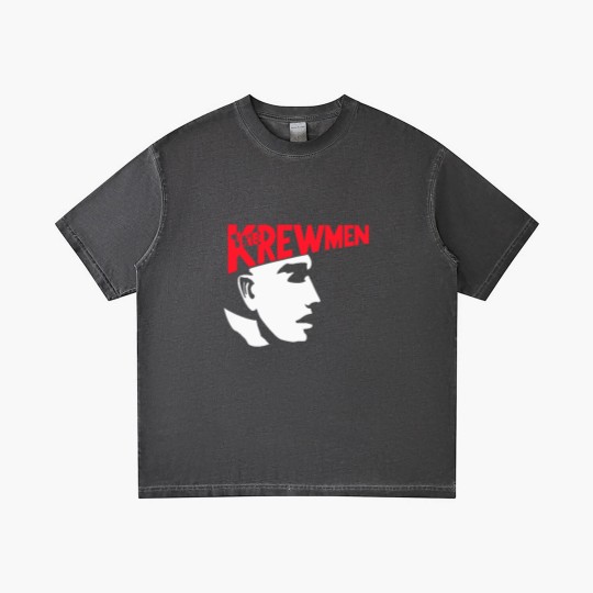 Discover Vintage The Krewmen Pure Rockabilly Psychobilly Music Big Printed Gradient T Shirts