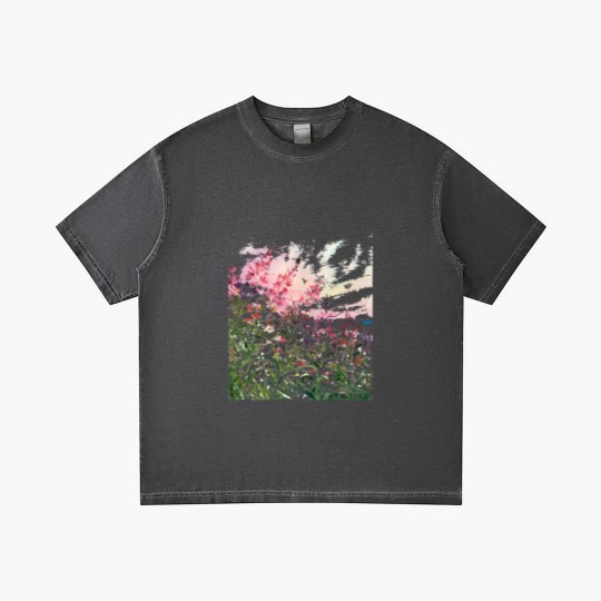 Discover Wildflowers Watercolor T- Gradient T Shirts Wildflowers T- Gradient T Shirts Gradient T Shirts
