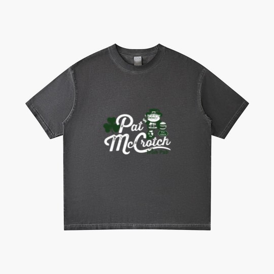 Discover Pats Mccrotch Irish Pub Leprechaun Funny St Patricks Day Gradient T Shirts