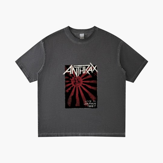 Discover Anthrax Unisex Gradient T Shirts: Live in Japan