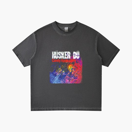 Discover HUSKER DU MUSIC PUNK Gradient T Shirts