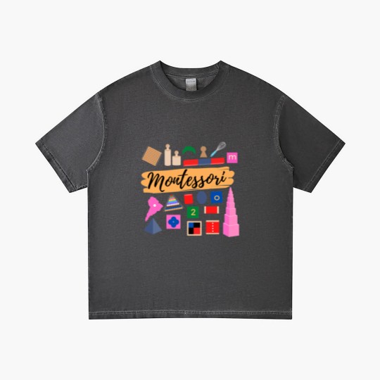 Discover Montessori materials gift for Montessori teacher or Montessori mom Gradient T Shirts