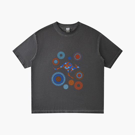 Discover Aboriginal Dot Art Kangaroo Color - Kangaroo - Gradient T Shirts