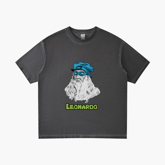 Discover Leonardo - Leonardo Da Vinci - Gradient T Shirts