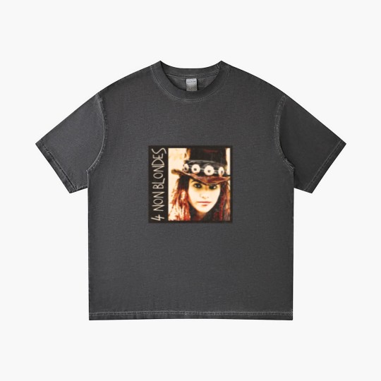 Discover 4 non blondes grunge vintage look alternative rock Gradient T Shirts design Gradient T Shirts