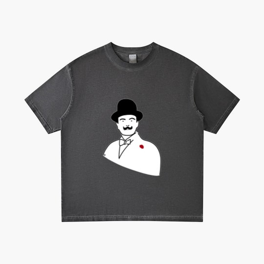 Discover Hercule Poirot Agatha Christie - Hercule Poirot - Gradient T Shirts