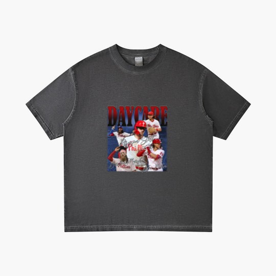 Discover Vintage 90s Daycare Baseball Gradient T Shirts , Bryson Stott Alec Bohm Brandon Marsh