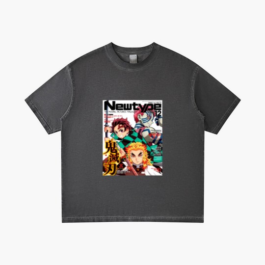 Discover Newtype Kimetsu Magazine Gradient T Shirts