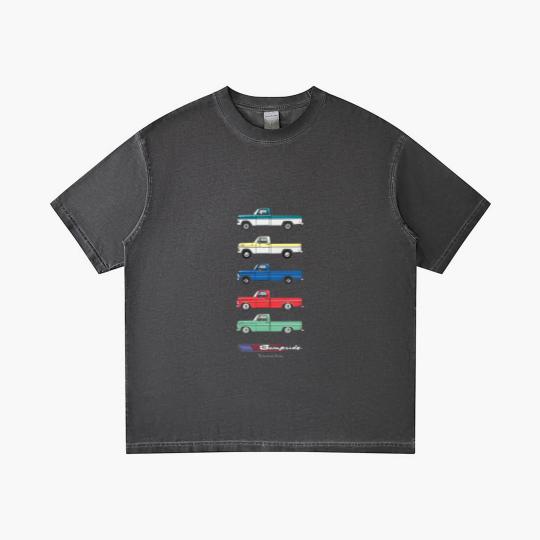 Discover 5 line Bumpside - 1968 F100 - Gradient T Shirts