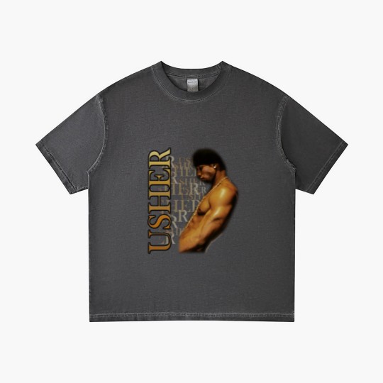 Discover Usher Band Tees  Rap Tees  Vintage Vintage 00s Usher Rap Unisex Gradient T Shirts