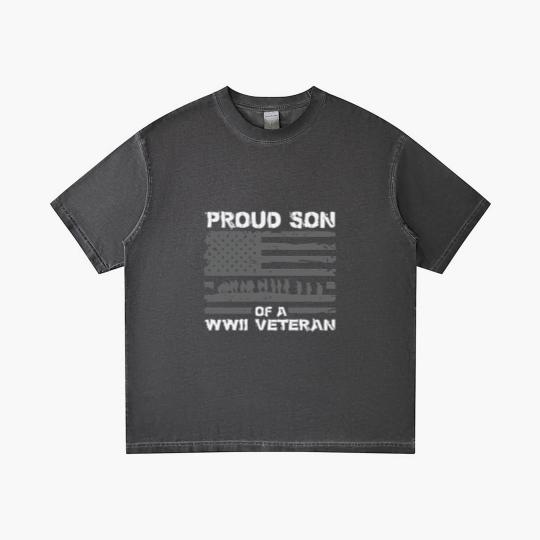 Discover Proud Son Of A Wwii Veteran Gradient T Shirts For Men Gradient T Shirts