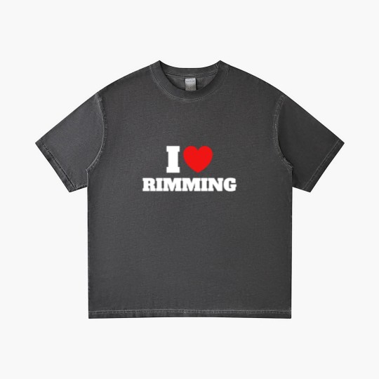 Discover I LOVE RIMMING Gradient T Shirts