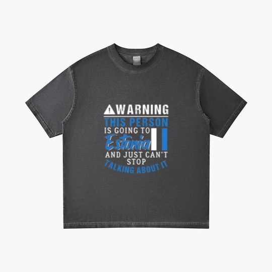 Discover Estonia Gradient T Shirts