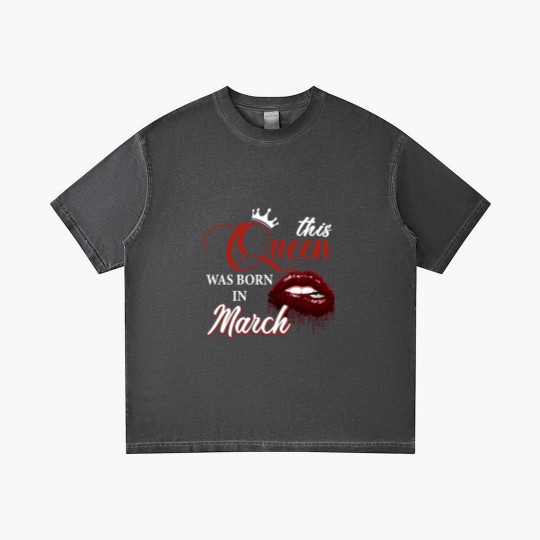 Discover This Queen Was Born In March Gradient T Shirts, Birthday Gradient T Shirts