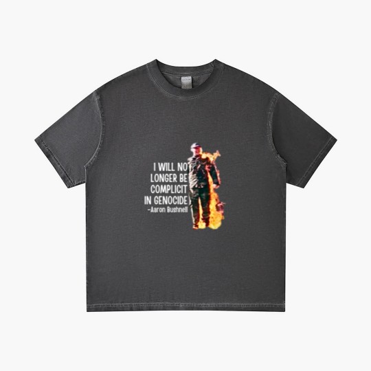 Discover Aaron Bushnell, Us airman - Aaron Bushnell Gradient T Shirts