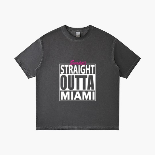 Discover Straight Outta Miami Gradient T Shirts