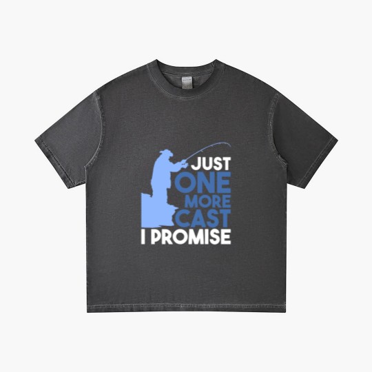 Discover Fishing - Just One More Cast Gradient T Shirts