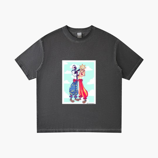 Discover Sun and Moon fnaf Long Gradient T Shirts