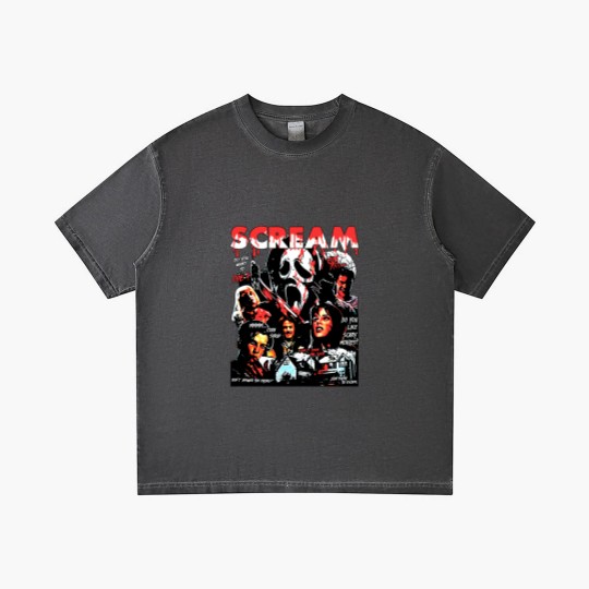 Discover Limited Vintage Scream Movie Gradient T Shirts, Scream Halloween Gradient T Shirts, Gift For Woman and Man Unisex Gradient T Shirts