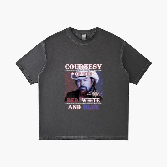 Discover Toby Keith Courtesy Of The Red White And Blue Gradient T Shirts