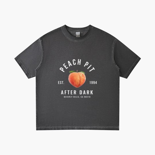 Discover Peach P After Dark - modern vintage logo - Peach P - Gradient T Shirts