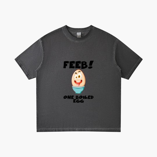 Discover Feeb...One Boiled Egg - Egg - Gradient T Shirts