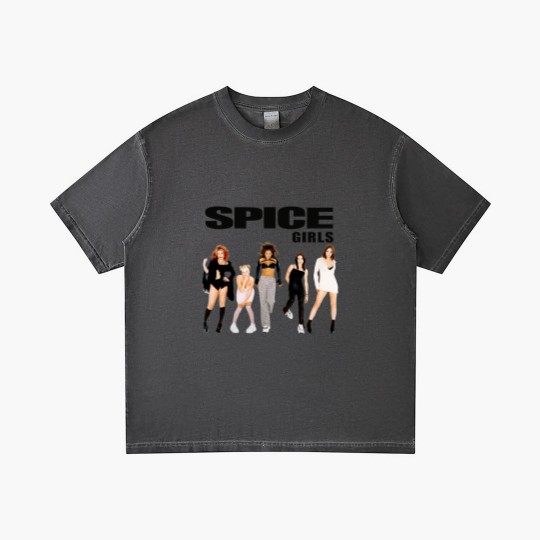 Discover The Spice Girls Photo Poses Gradient T Shirts Gradient T Shirts Mens Unisex, Vintage Spice Girls Gradient T Shirts