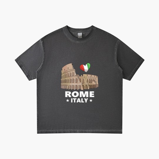 Discover I Love Rome Italy Colosseum Gradient T Shirts