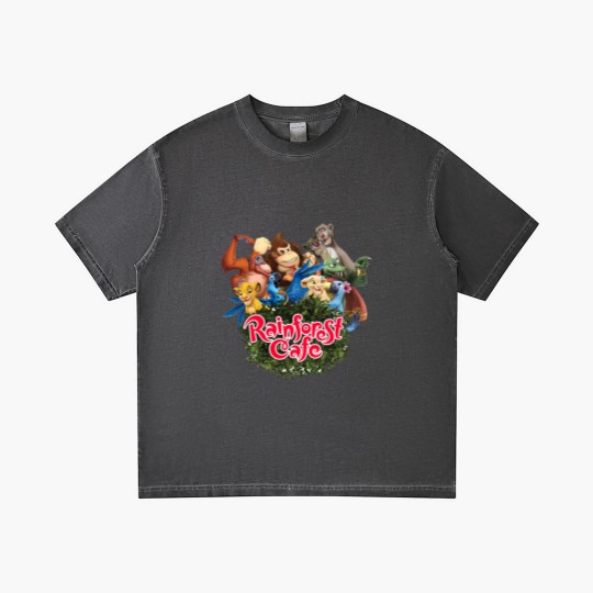 Discover Sweet Food in Rainforest Cafe 2 Restaurant Gradient T Shirts