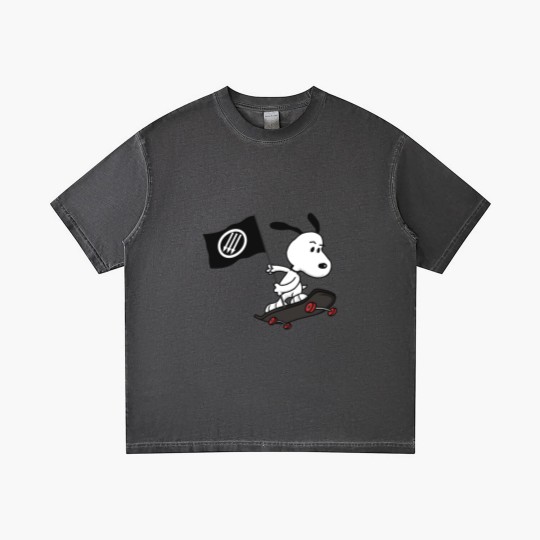 Discover Antifa anti-fascist dog Gradient T Shirts