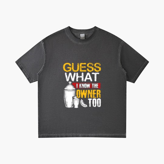 Discover Guess What I Know The Owner Too Waitress Gradient T Shirts