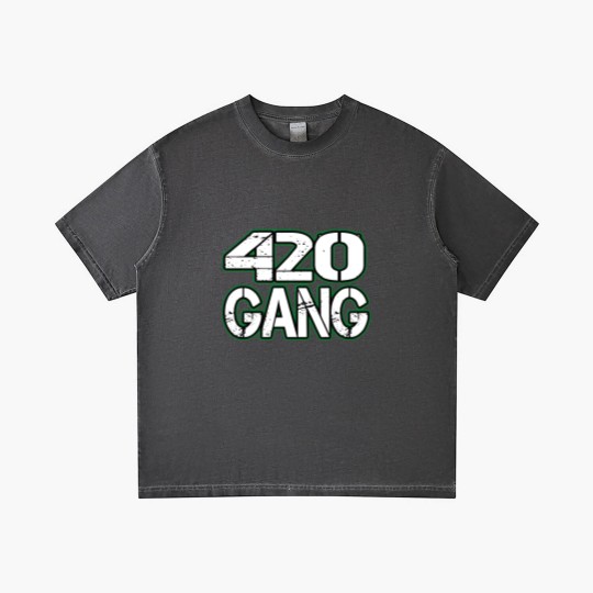 Discover 420 Gang Marijuanaa Gift 420 Gang Marijuanaa Gift Gradient T Shirts