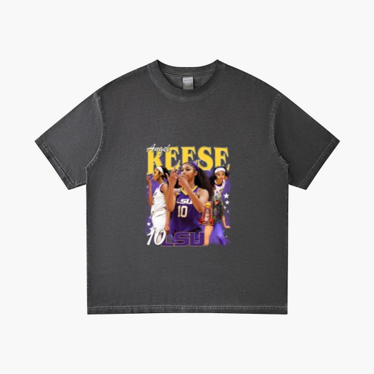 Discover Angel Reese Vintage Gradient T Shirts