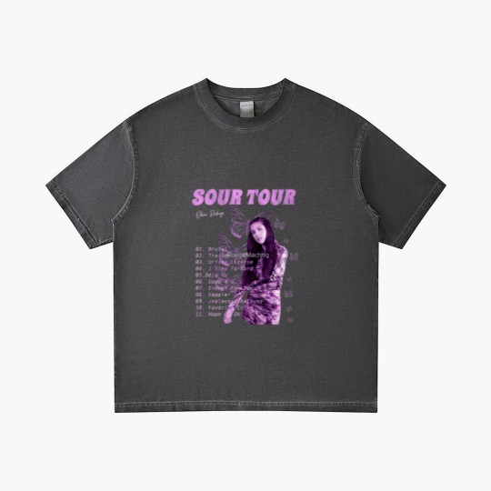 Discover Sour Tour concert Classic Gradient T Shirts