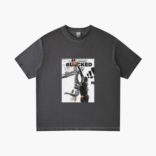 Discover LeBron James Chasedown Block Andre Iguodala Gradient T Shirts