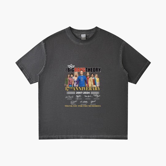 Discover The Big Bang Theory Gradient T Shirts | The Big Bang Anniversary Gradient T Shirts